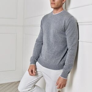 Frank & Oak light knit crewneck sweater